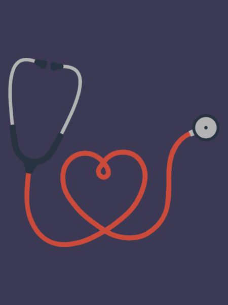 Stethoskop Logo Symbol Symbol