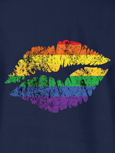LGBT Rainbow Lips
