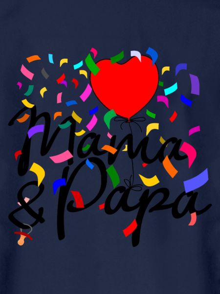 Mama und Papa Konfetti