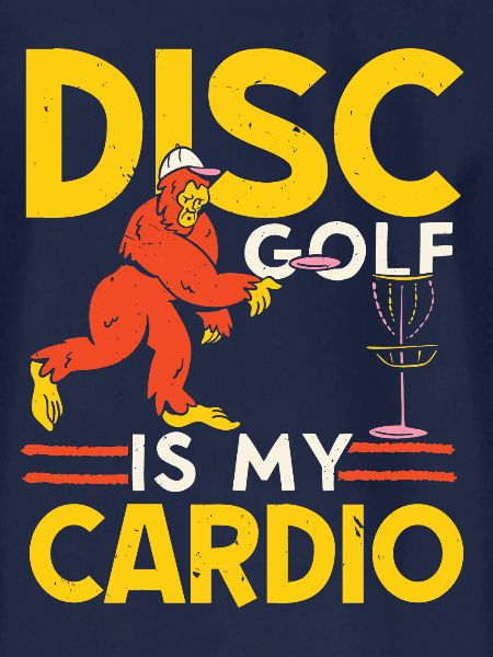 Scheibengolf ist mein Kardiotraining Freizeit-Werf