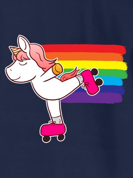 Roller Skating Einhorn Rollschuh