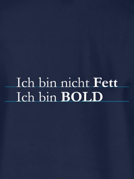 ich bin bold