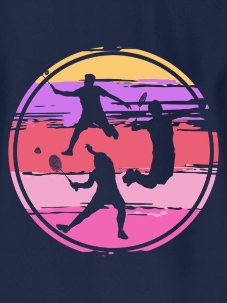 Badmintonspieler Badminton Retro