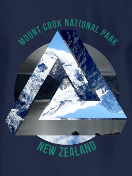 Eisiger Mount Cook Gipfelsturm