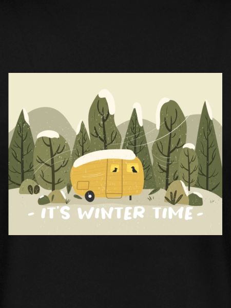 Retro Wohnmobil Winter Ready