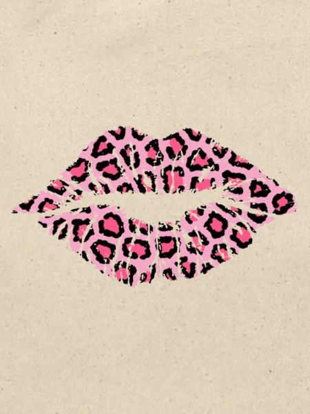 Lippen Leopard