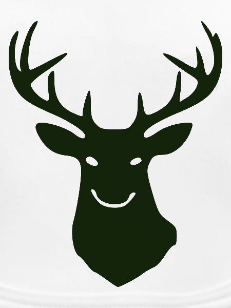 Waldhirsch Silhouette