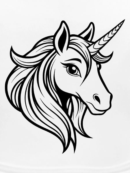 Einhorngesicht