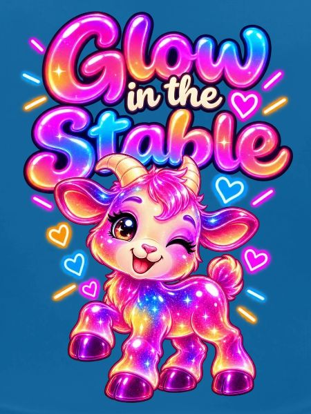 Glow im Stall Neon-Pony