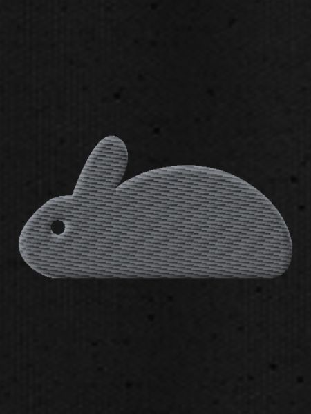 Bunny embroidered