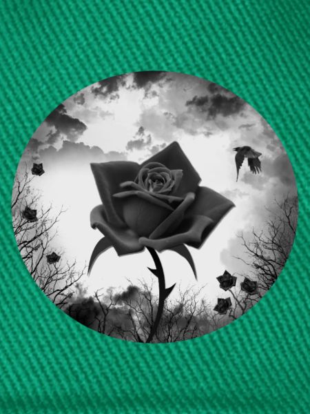 schwarze Rose Goth Gothic