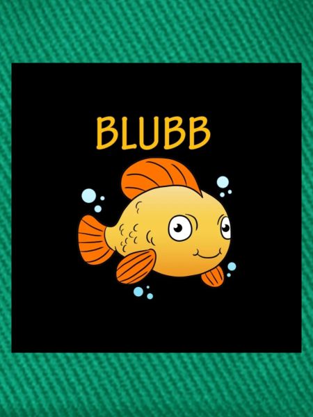 Blubb Maske Goldfisch
