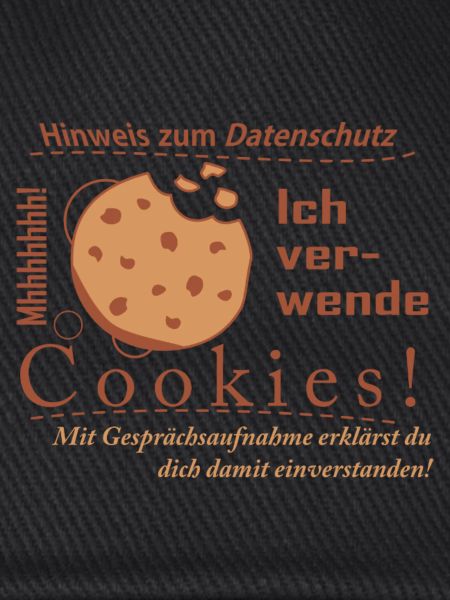 Cookies Datenschutzspruch