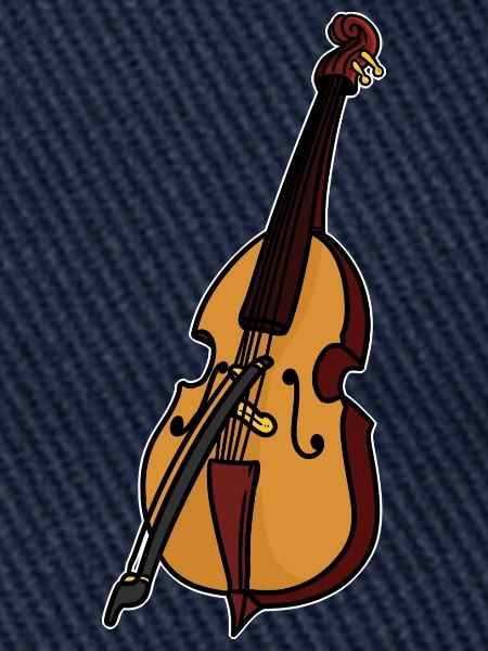 Brummender Kontrabass Jazzband