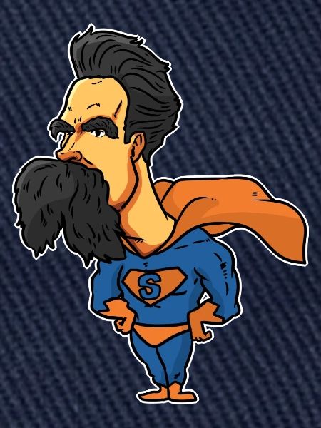 Brillanter Philosoph Nietzsche