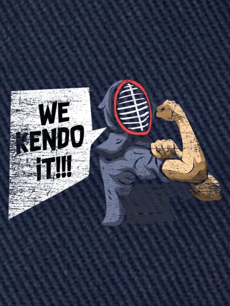 Disziplinierter Kendo Schwertkampf