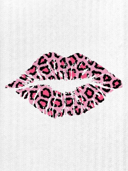 Lippen Leopard
