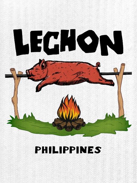 Lechon Philippinen Spanferkel Cebu Manila Geschenk
