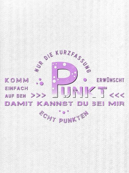 auf den Punkt