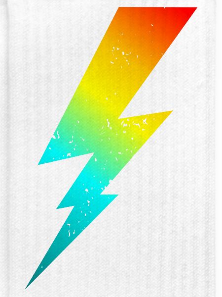 80s bolt lighting classic