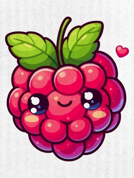 Raspberry - Heart