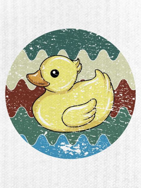 Badeente Retro