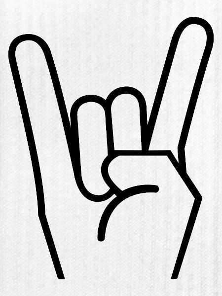 Rock hand