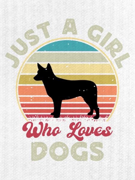 Australian Stumpy Tail Cattle Dog Silhouette