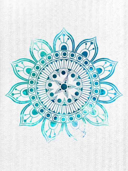 Mandala - Blau