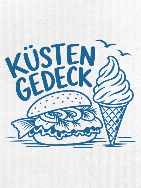 Küstengedeck – Fischbrötchen und Softeis