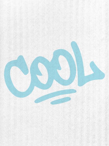 COOL Pastel Blue Graffiti