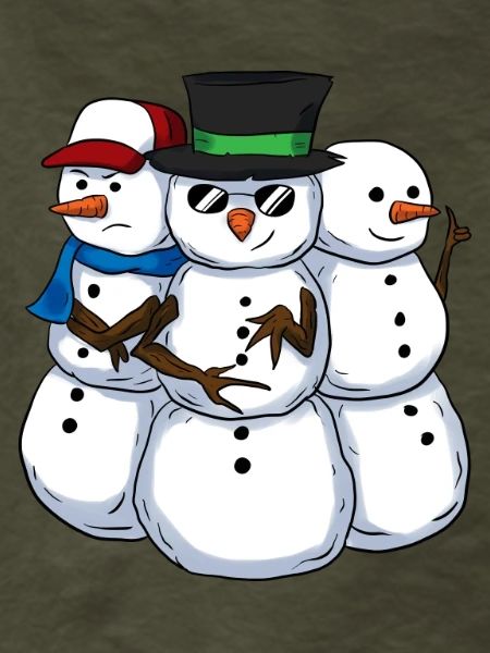 Cool Snowmans Coole Schneemänner