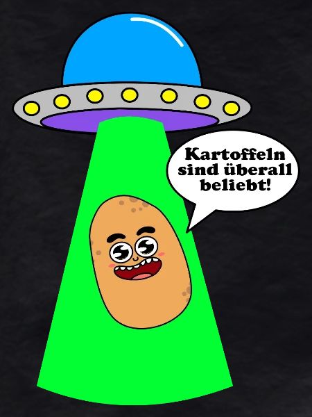 Ufo entführt Kartoffel