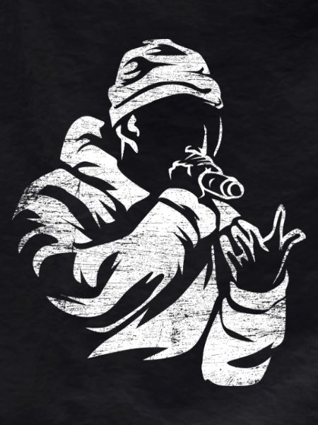 Rotziger Rapper Mikrofonbattle