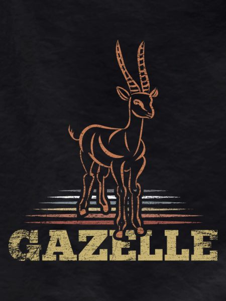 Flinke Gazelle Steppenbewohner