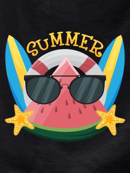 Summer Wassermelone mit Sonnenbrille