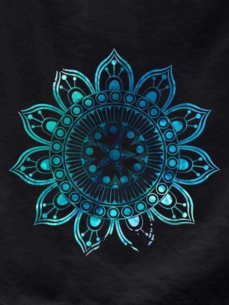Mandala - Blau