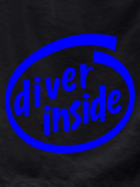 Diver inside