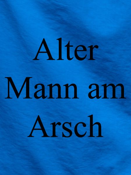 Alter Mann am Arsch