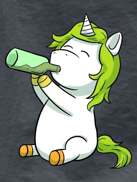 Einhorn Alkohol Alk