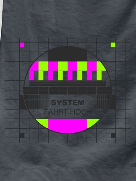 Testbild System fährt hoch