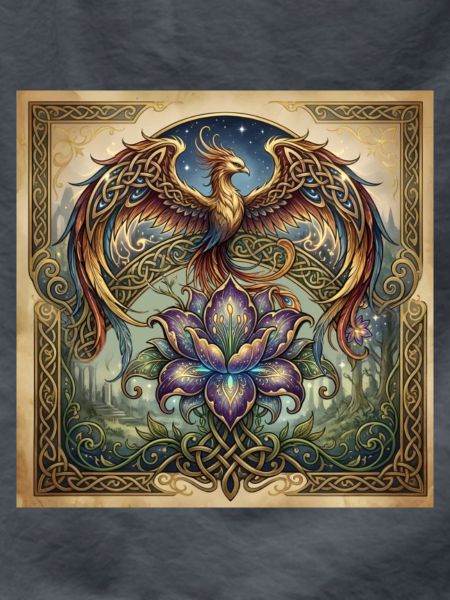 Celtic Phoenix Iris