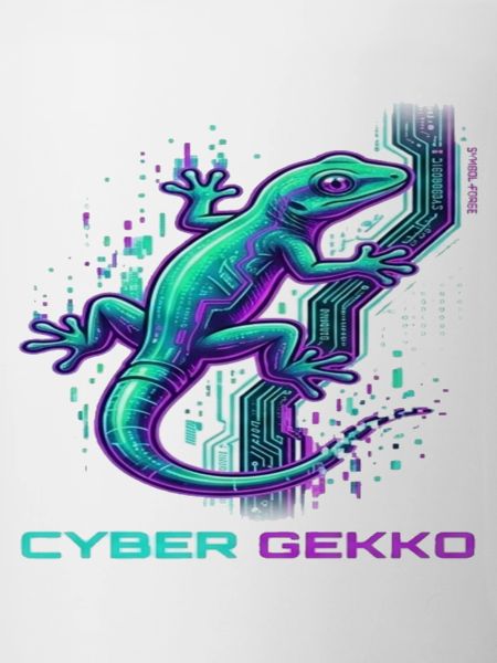 Cyber Gekko – Neon Circuit Echse