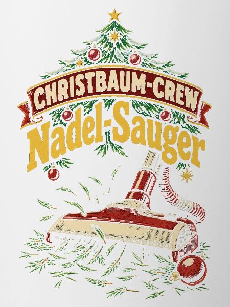 Christbaum-Crew Nadel-Sauger