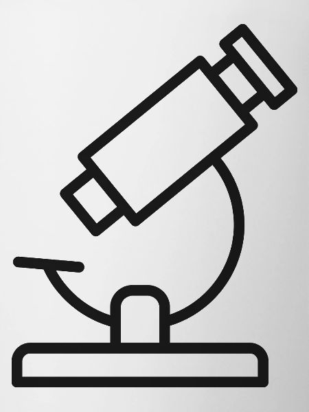 Mikroskoplinien-Symbol