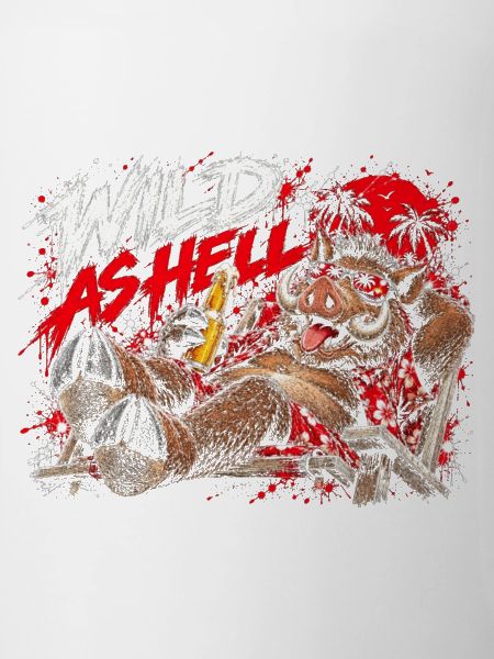 Wild As Hell Wildschwein mit Bier
