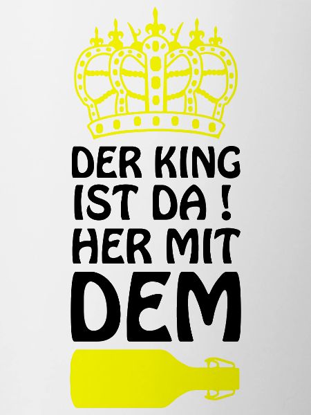 Königliche Silhouette Bier