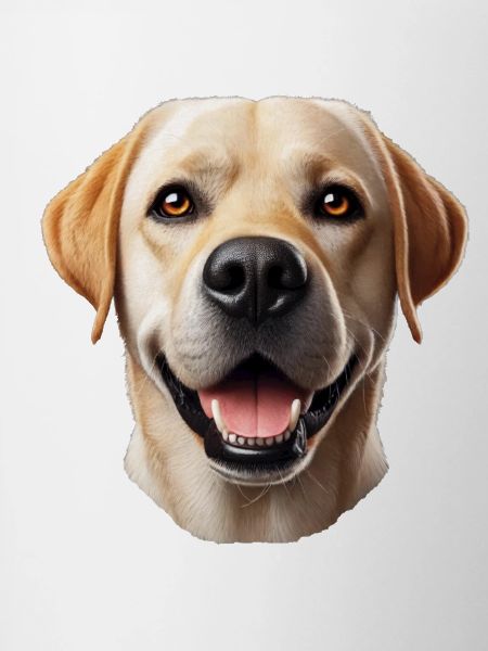 Grinsender Labrador