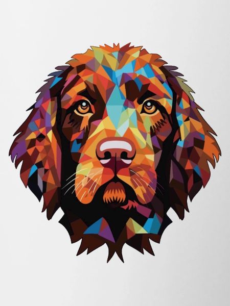 Pudelpointer Hunderasse Aquarell Illustration