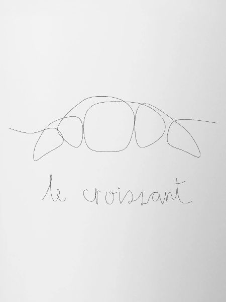 Le croissant.
